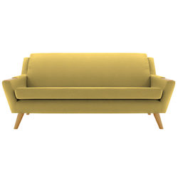 G Plan Vintage The Fifty Five Large 3 Seater Sofa Tonic Mustard